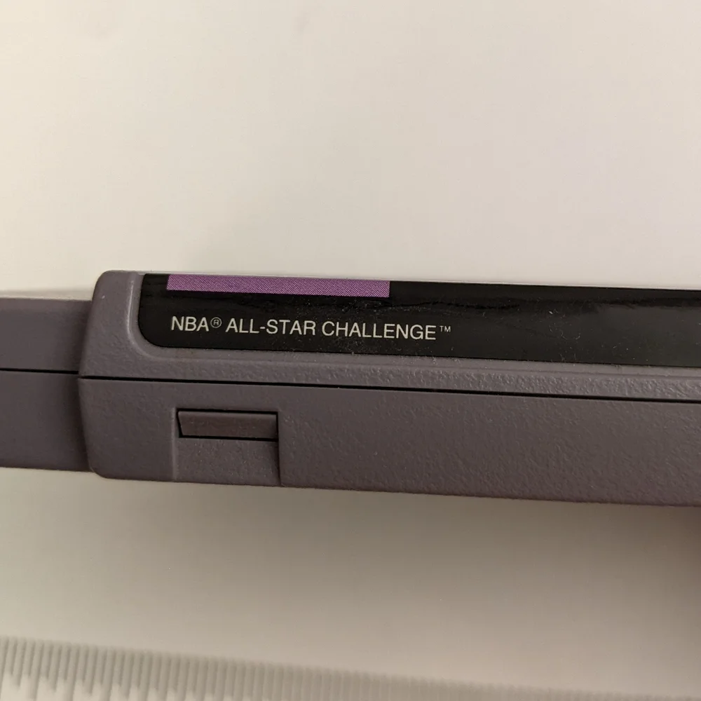 NBA All Star Challenge (Super Nintendo Entertainment System) - Tested